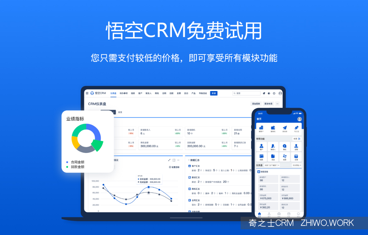 悟空CRM客戶軟件
